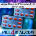 Viagra Genérica Píldora Azul 100 En Un Lado 05